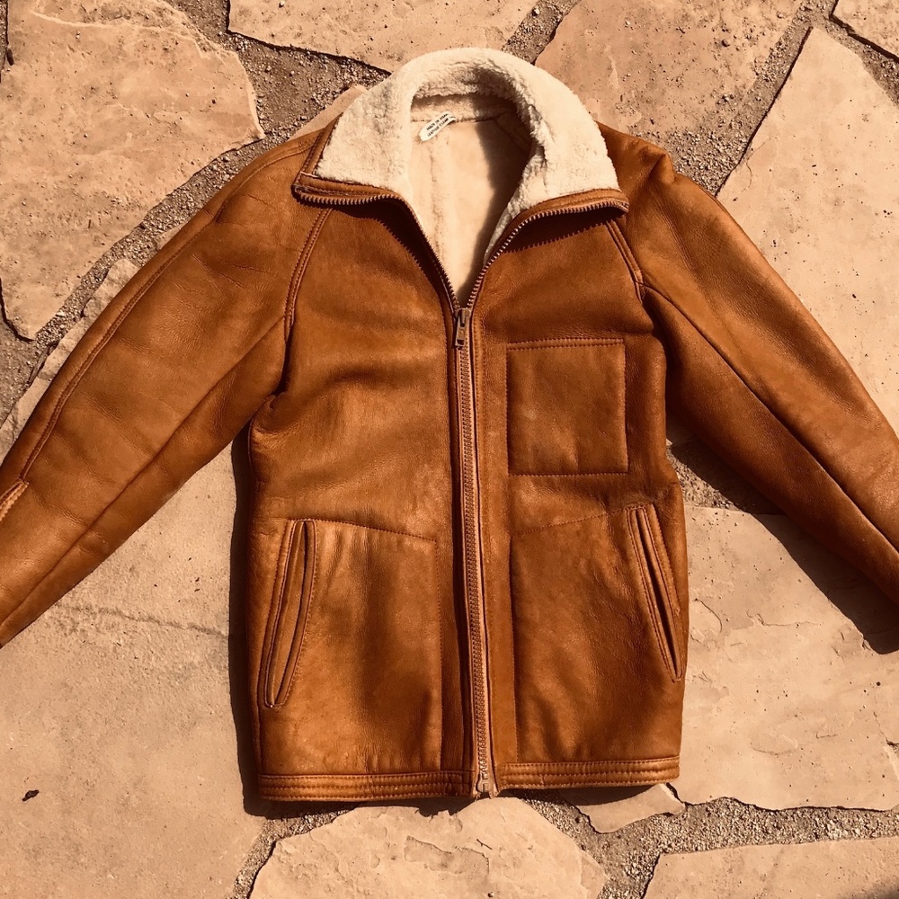 Vintage leather jacket